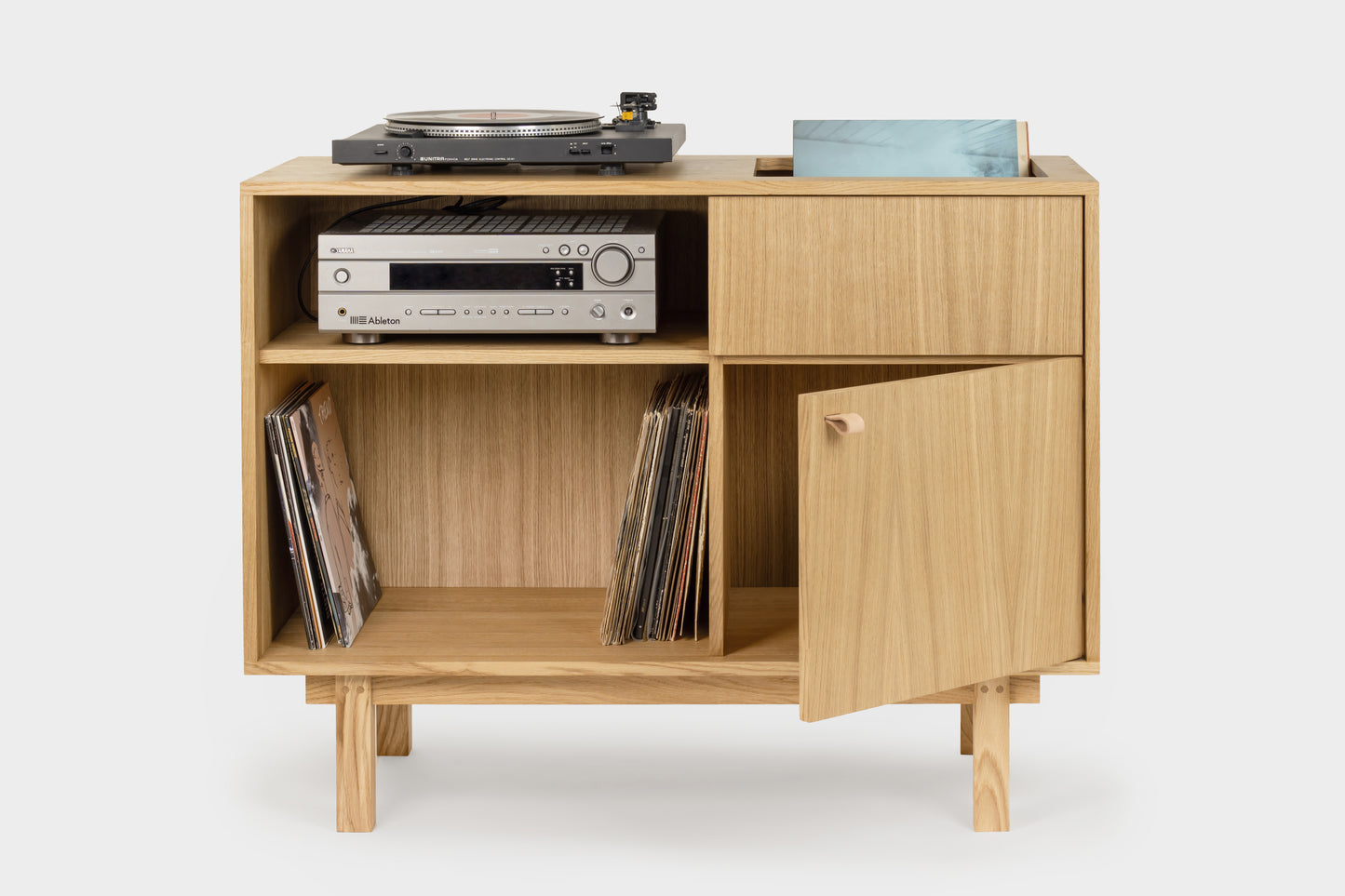Vinyl storage and turntable stand Model_No.07