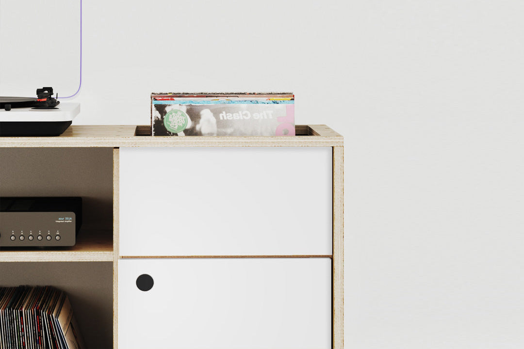 Vinyl Storage and Turntable Stand Model_No.08