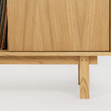 Stojak na płyty winylowe i gramofon Model_No.07