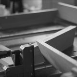 Biurko dębowe Smooth-line z szufladą - Model_No.03